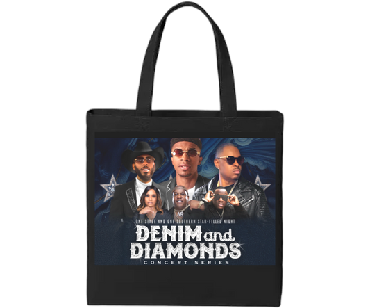 Denim and Diamond Totes