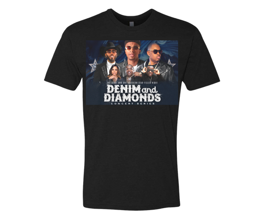 Denim and Diamond Color Tshirt
